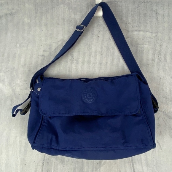 Kipling Blue Padded Supernanny Diaper Bag - 16X11 - Picture 2 of 15